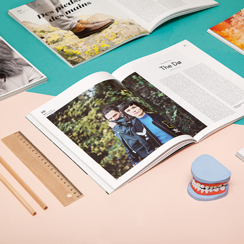 Mise en page du city magazine Zut!